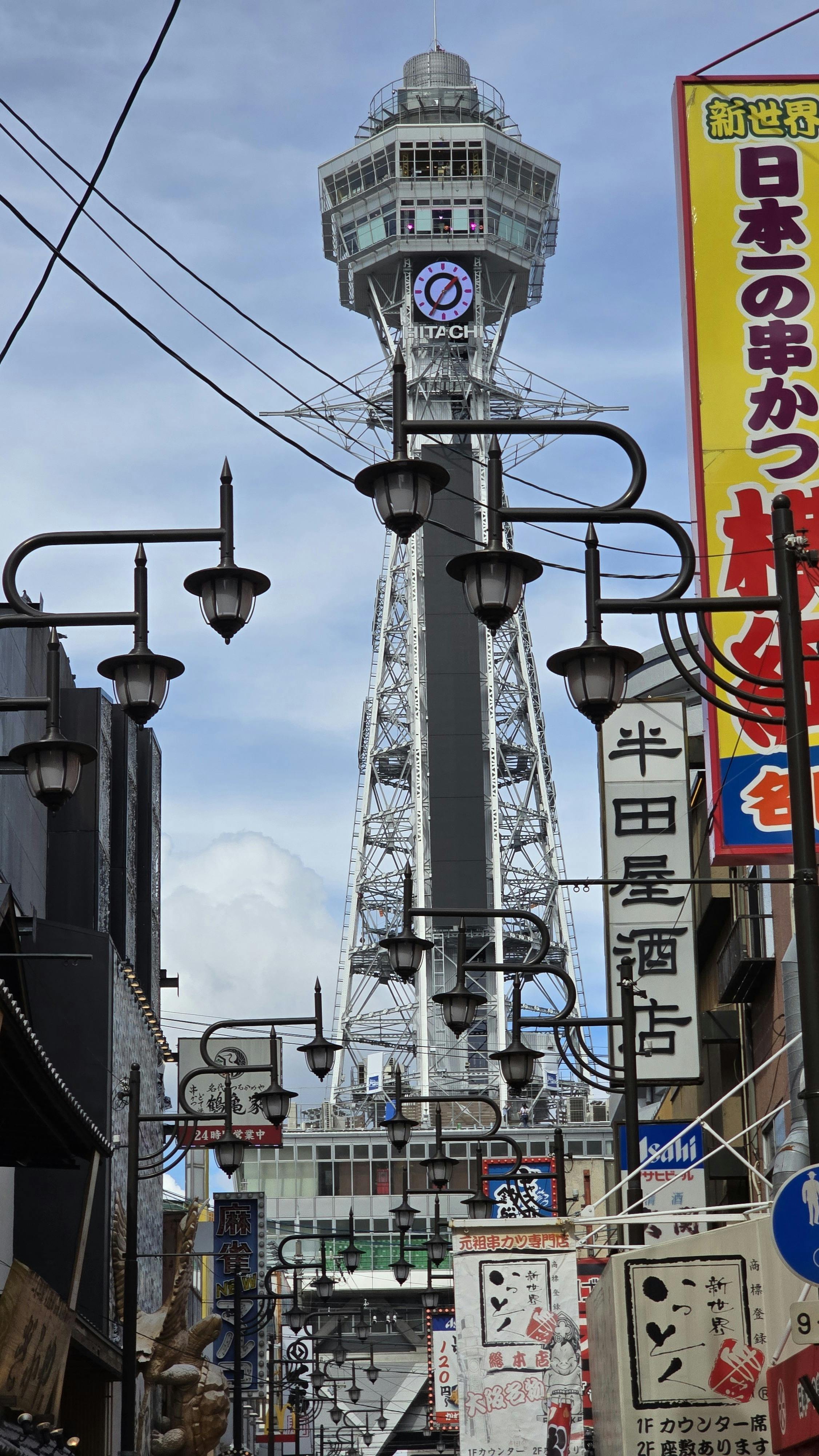 Osaka Travel Guide Tsutenkaku Tower