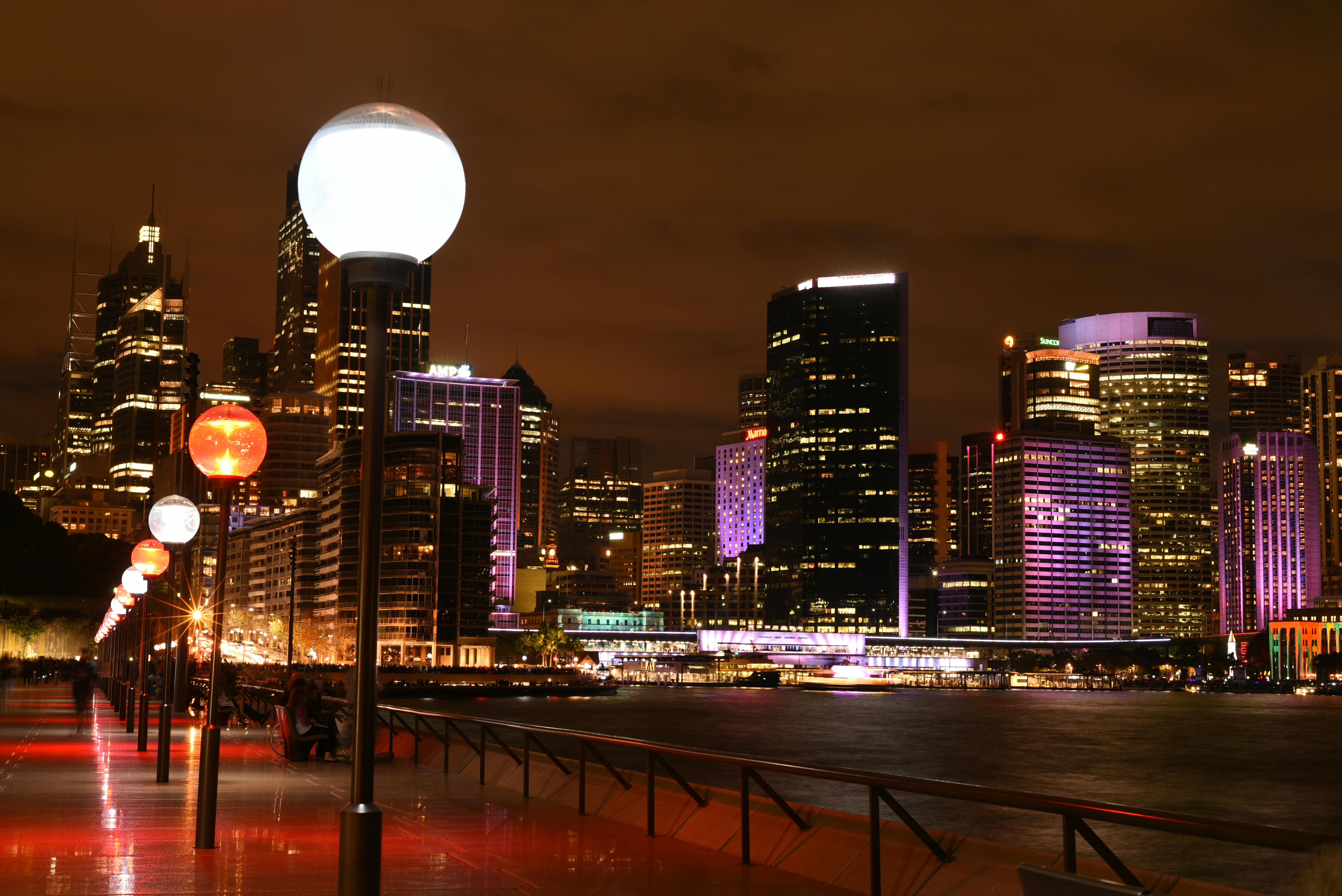 Sydney Travel Destinations scenic cityscape harbor skyline urban landscape