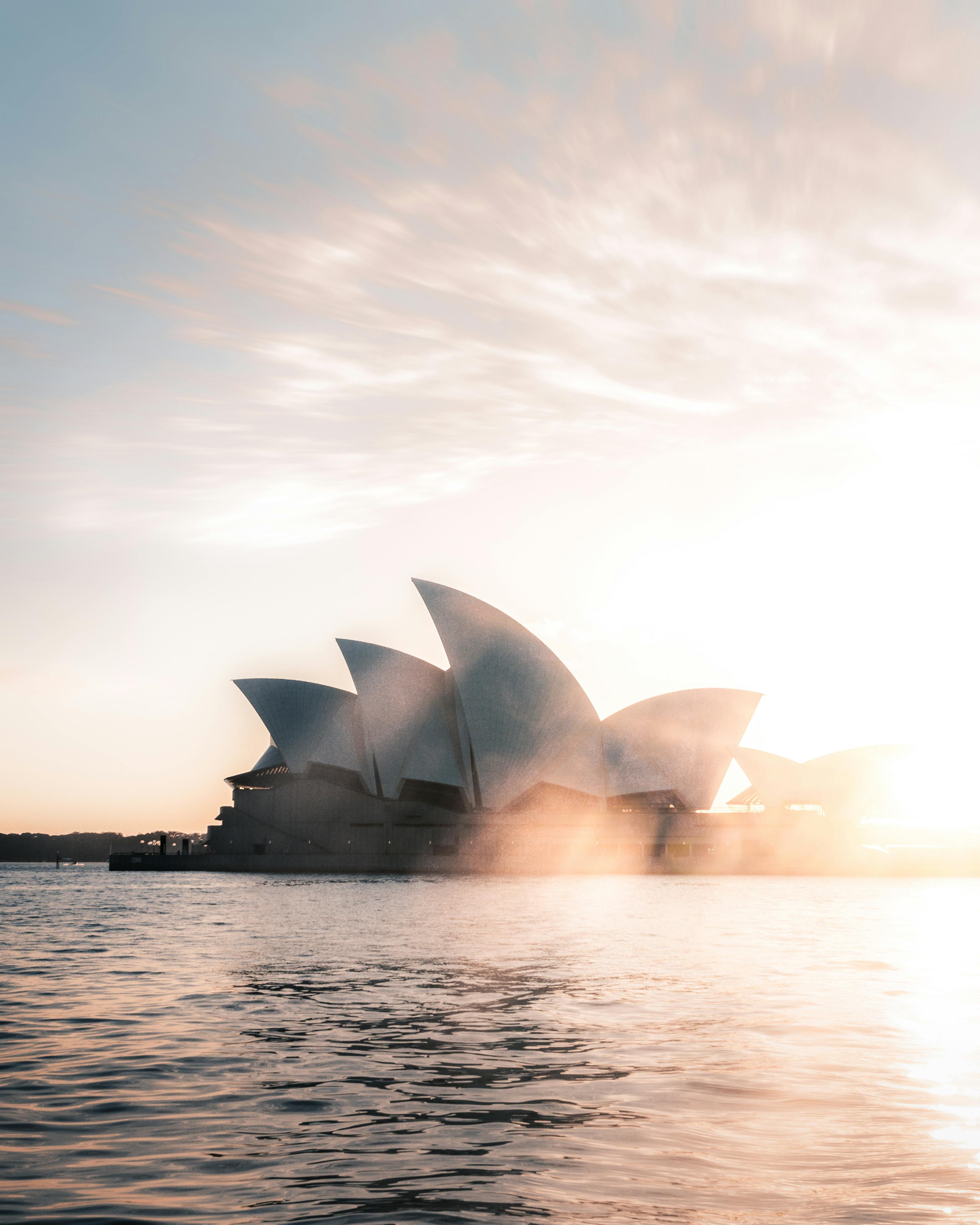 Sydney Travel Guide scenic cityscape with harbor and skyline